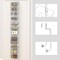 12-Tier Over-the-Door Pantry Organizer, Metal Hanging Spice Rack Storage for Kitchen & Bathroom